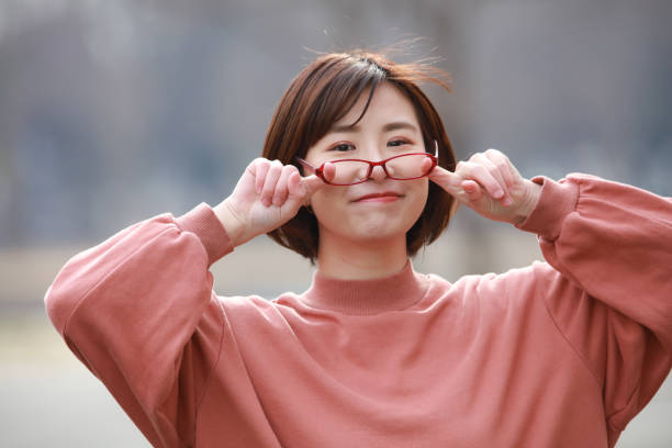 istock Woman wearing Date glasses 1302092737