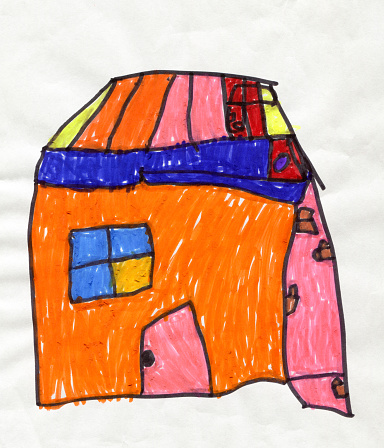 Child's Drawing - House