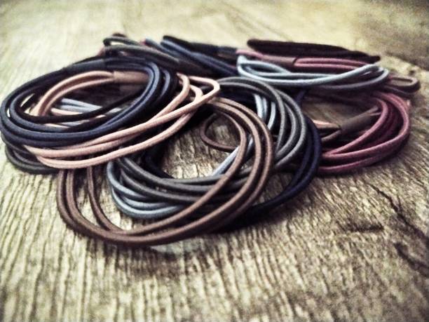 istock Hair bands of different colors 1302093873