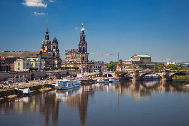 istock Dresden on the river Elbe in Germany 1302100719
