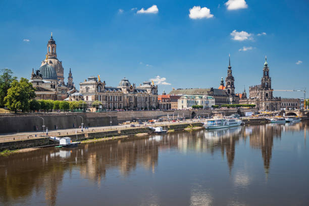 istock Dresden on the river Elbe in Germany 1302100726