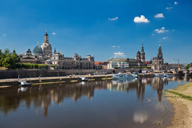 istock Dresden on the river Elbe in Germany 1302100727