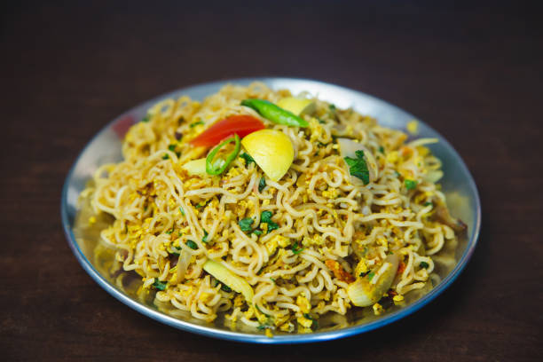 istock Nepali WaiWai Noodles with Egg and Lemon 1302100809
