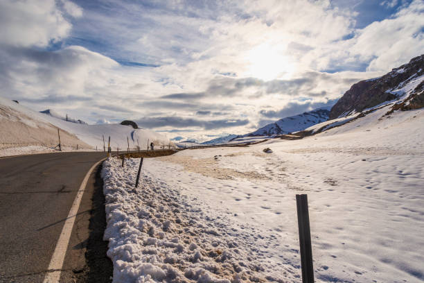 istock springtime snowy mountain landscape, splugen pass, switzerland 1302112855