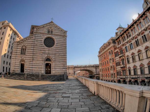 istock Genoa Saint stephen santo stefano church 1302114134