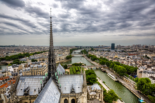 Paris - France, Notre Dame de Paris, Seine, Europe, France