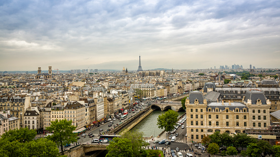 Paris - France, Notre Dame de Paris, Seine, Europe, France
