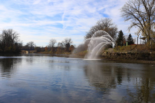 A View of Thames River in London, Canada