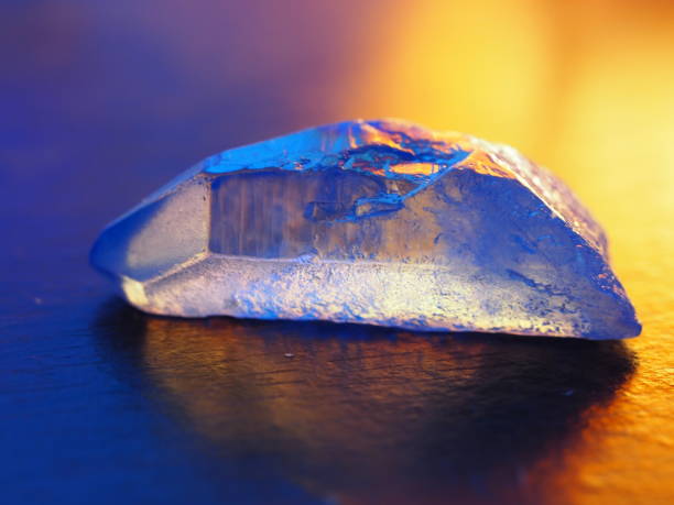 istock Aqua Aura Quartz Backlit with Warm Lighting 1302134617