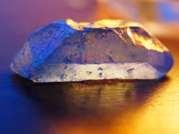istock Aqua Aura Quartz Backlit with Warm Lighting 1302134662