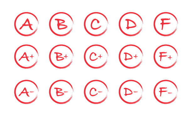 illustrations, cliparts, dessins animés et icônes de résultats de l’évaluation. résultats d’examen d’école ou d’université dessinés à la main. classes avec cercles, avantages et inconvénients. illustration vectorielle. - d key