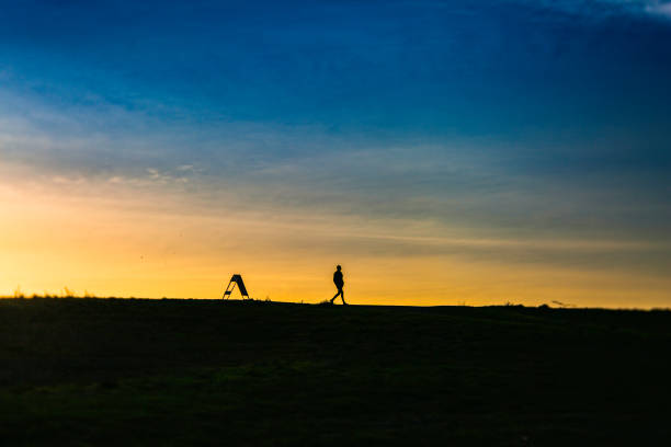 istock Sunset Silhouette 1302148348