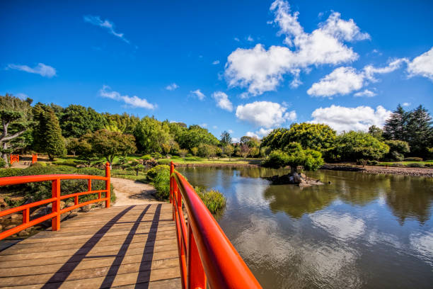 Japanese Gardens Toowoomba Queensland stock photo
