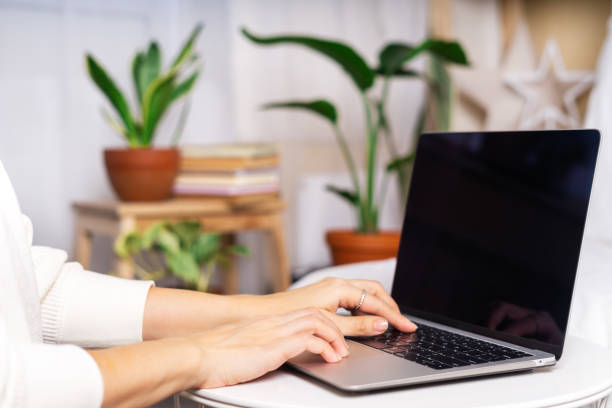istock Woman with laptop 1302165119