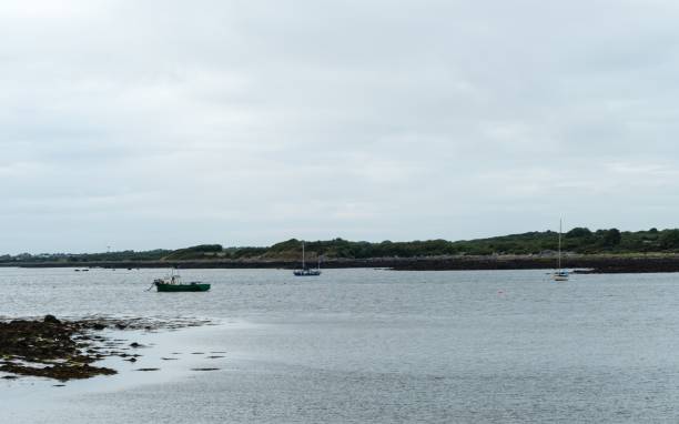 istock Galway Bay Ireland with Boat 1302167195
