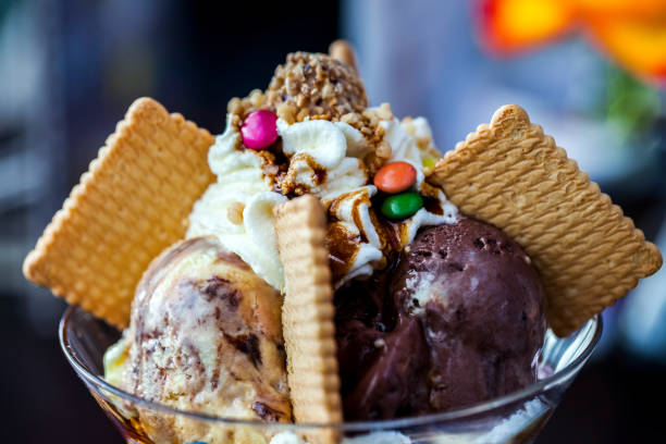 istock Delicious Sweet Ice Cream in a Cup 1302177864