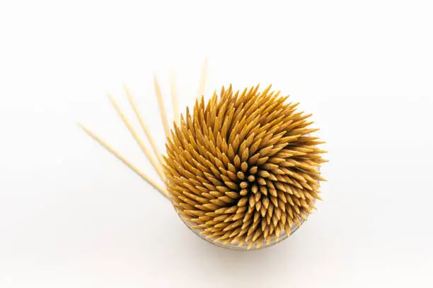 Photo of Toothpick isolated on white background