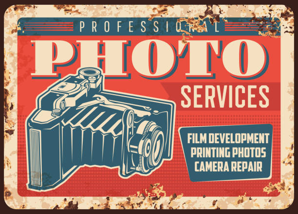 фото камеры фотостудии металлическая пластина ржавый - rust background video stock illustrations