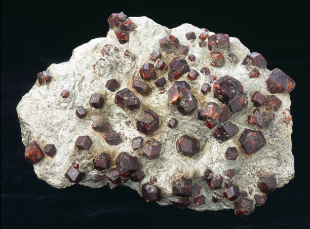 Garnet Almandine garnet feldspar stock pictures, royalty-free photos & images