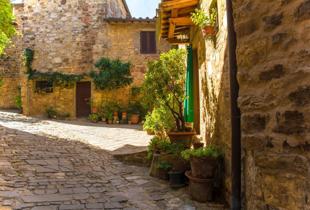 istock Buildings in Montefioralle, Tuscany 1302225061