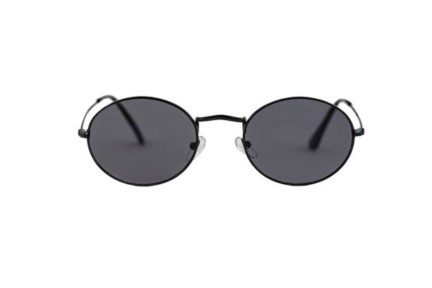 istock Black Street Style Sunglasses Isolated on White 1302229696