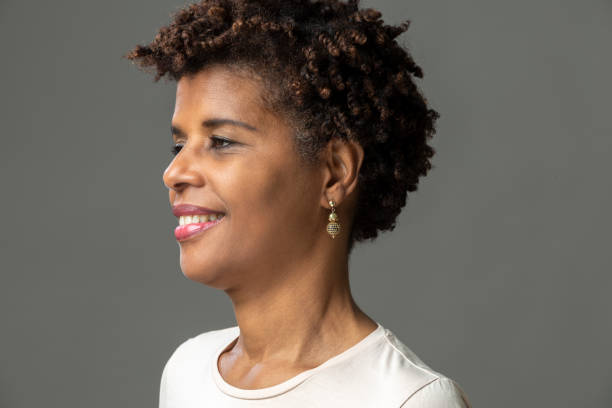 istock Stylish black woman portrait 1302232655
