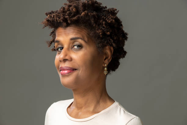 istock Stylish black woman portrait 1302233184