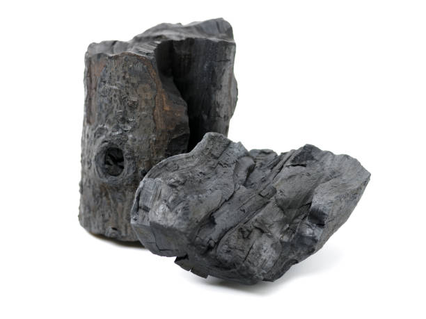 istock Natural wood charcoal,hard wood charcoal 1302233765