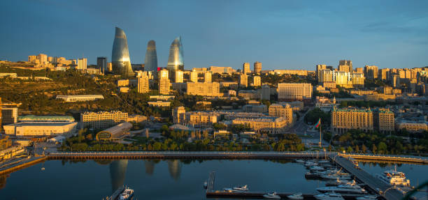 Baku, Azerbaijan stock photo
