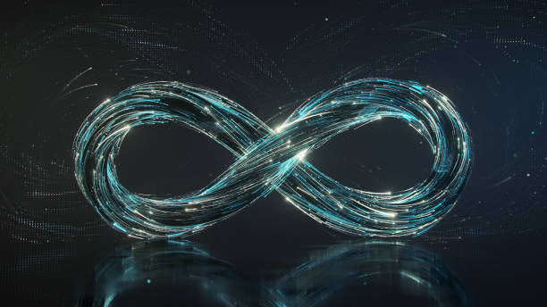 istock Infinity sign symbol of endless 3D render illustration 1302240441