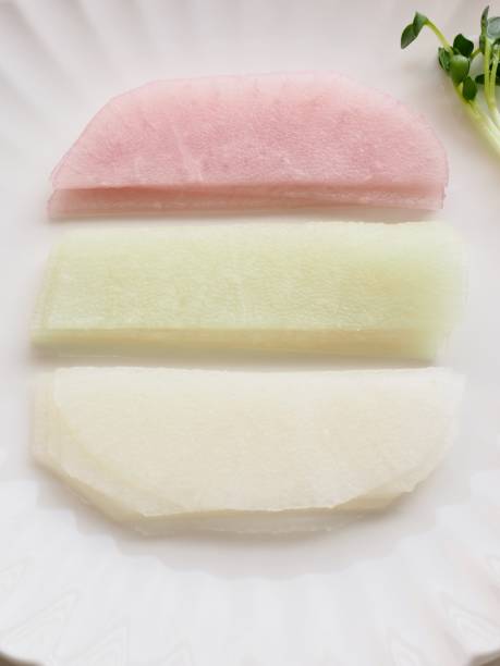 istock Korean food ssam radish, side dish 1302243345