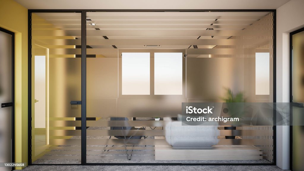 Office Visualization Render Interior Design Architecture Computer Generated Image Of Office ...
