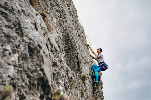 istock Perfect day for some passionate hobby, and free climbing 1302246141
