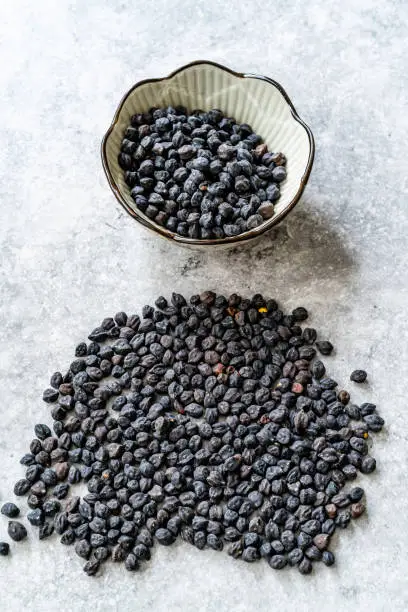 Black Chickpea or Kala Chana. Murgia Cece Nero. Ready to Use.