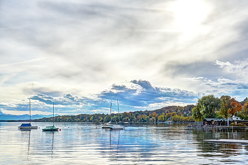 Sternberger Lake in late autumn