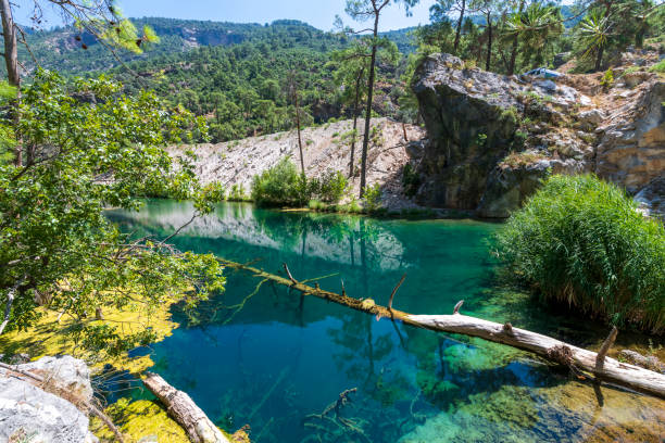 Karanlıkiçi canyon is in Fethiye/Turkey.
