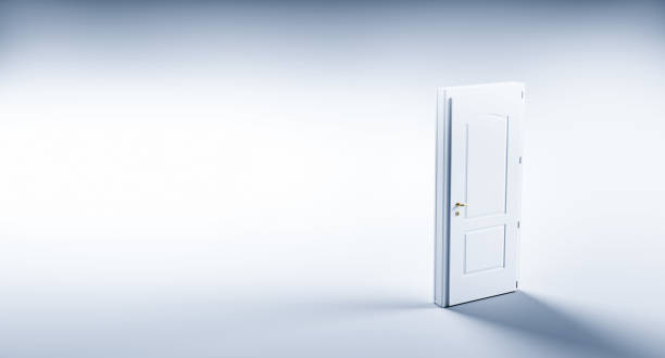 istock Closed door. Opportunity and hope for the future. 1302270789
