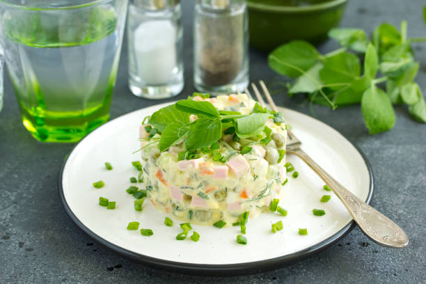istock Traditional Russian salad 