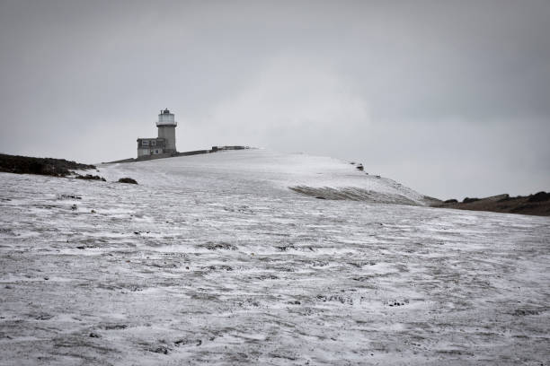 istock Belle Tout Lighthouse. Winter scene. 1302276215