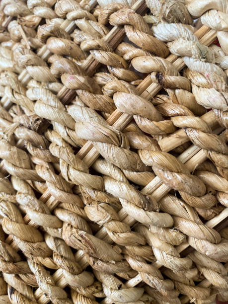 istock Woven rattan basket 1302281567