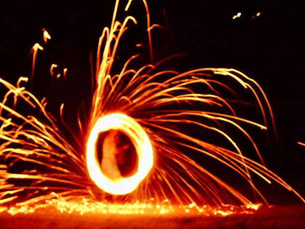 istock Fire performance is a group of performance arts or skills that involve the manipulation of fire. 1302295219