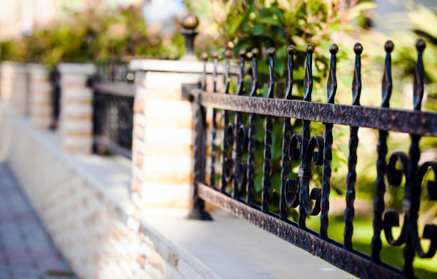istock Abstract Architecture Design of Iron Fences 1302298459
