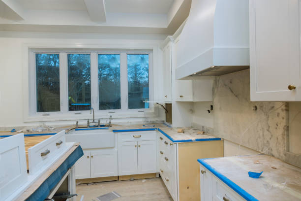 istock Remodel home improvement view installed in a new kitchen 1302300575