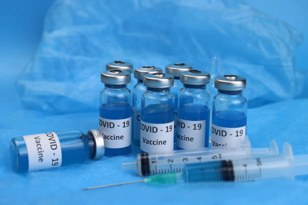 istock coronavirus vaccine injection. COVID-19 vaccination concept 1302315698