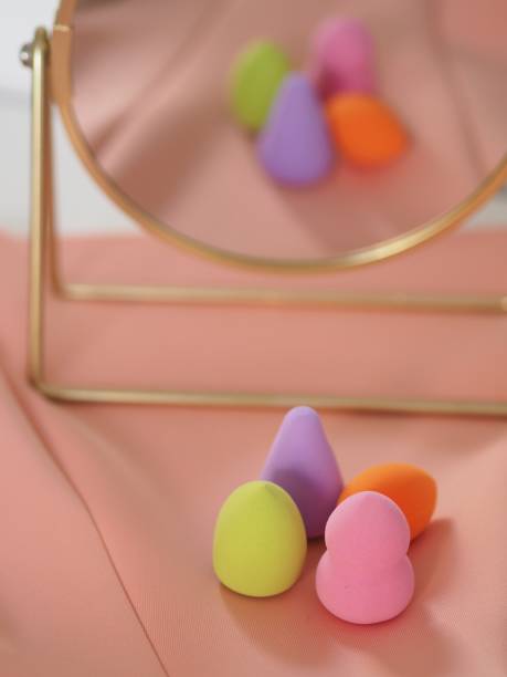 istock Foundation sponges and mirror 1302329275