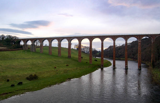 istock Leaderfoot Viaduct, River Tweed, Scotland 1302335506