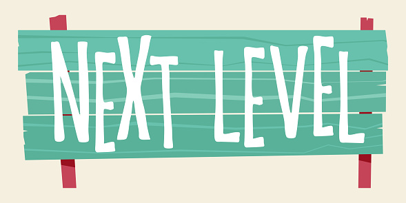 Next Level Down Next Level Stock Illustration - Download Image Now - Abstract ...