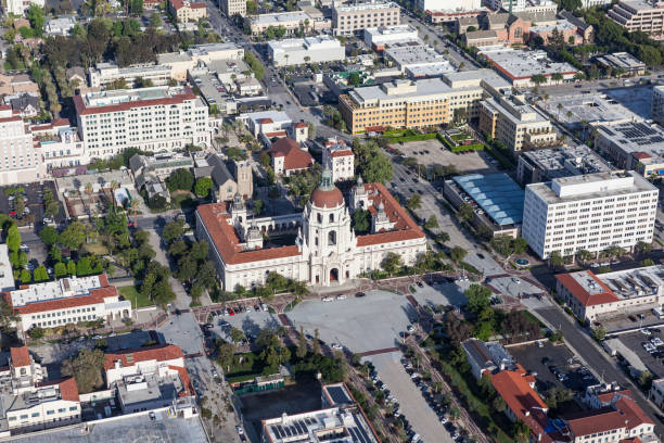 istock Pasadena City Hall Aerial 1302339872
