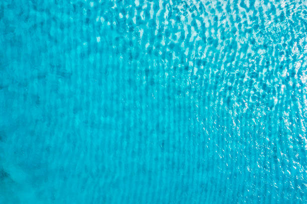 istock Full frame of aqua marine ocean water with rippled surface 1302343764