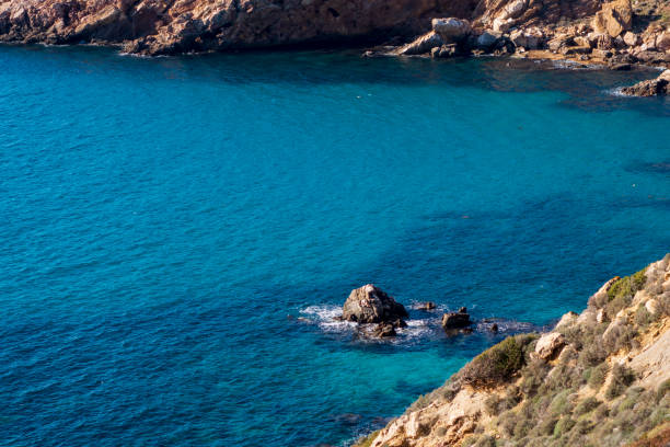 istock Rocky landscape by the sea 1302348254